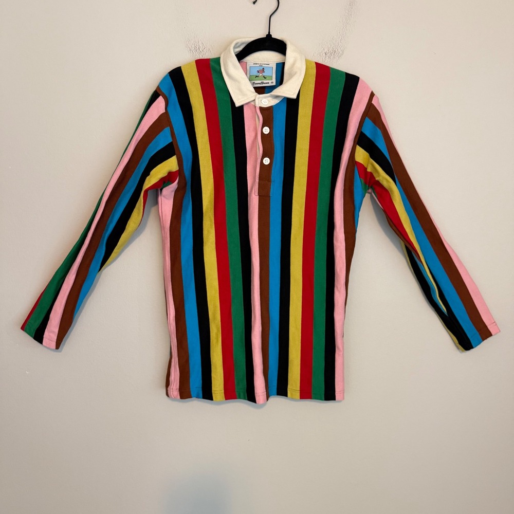 Rowing Blazers x Sports d'Epoque Heavyweight Striped Rugby Jersey XS unisex